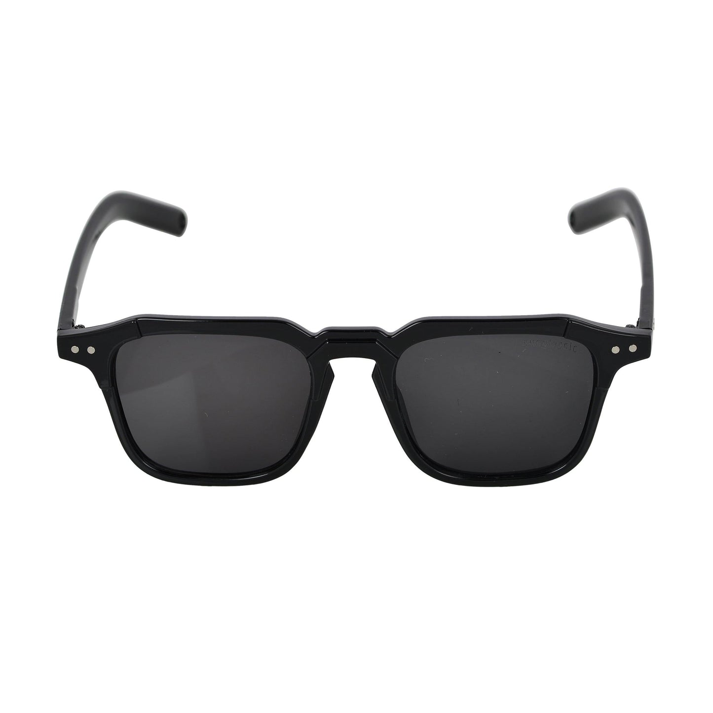 Kingsman Full Black Square Sunglasses