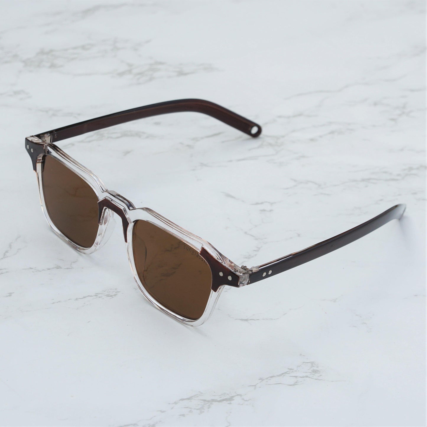 Kingsman Full Brown Square Sunglasses