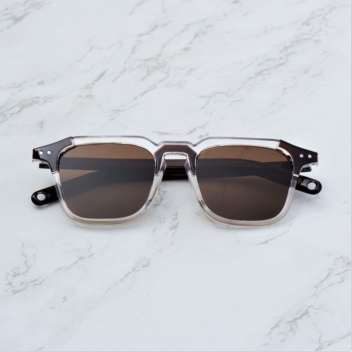 Kingsman Full Brown Square Sunglasses