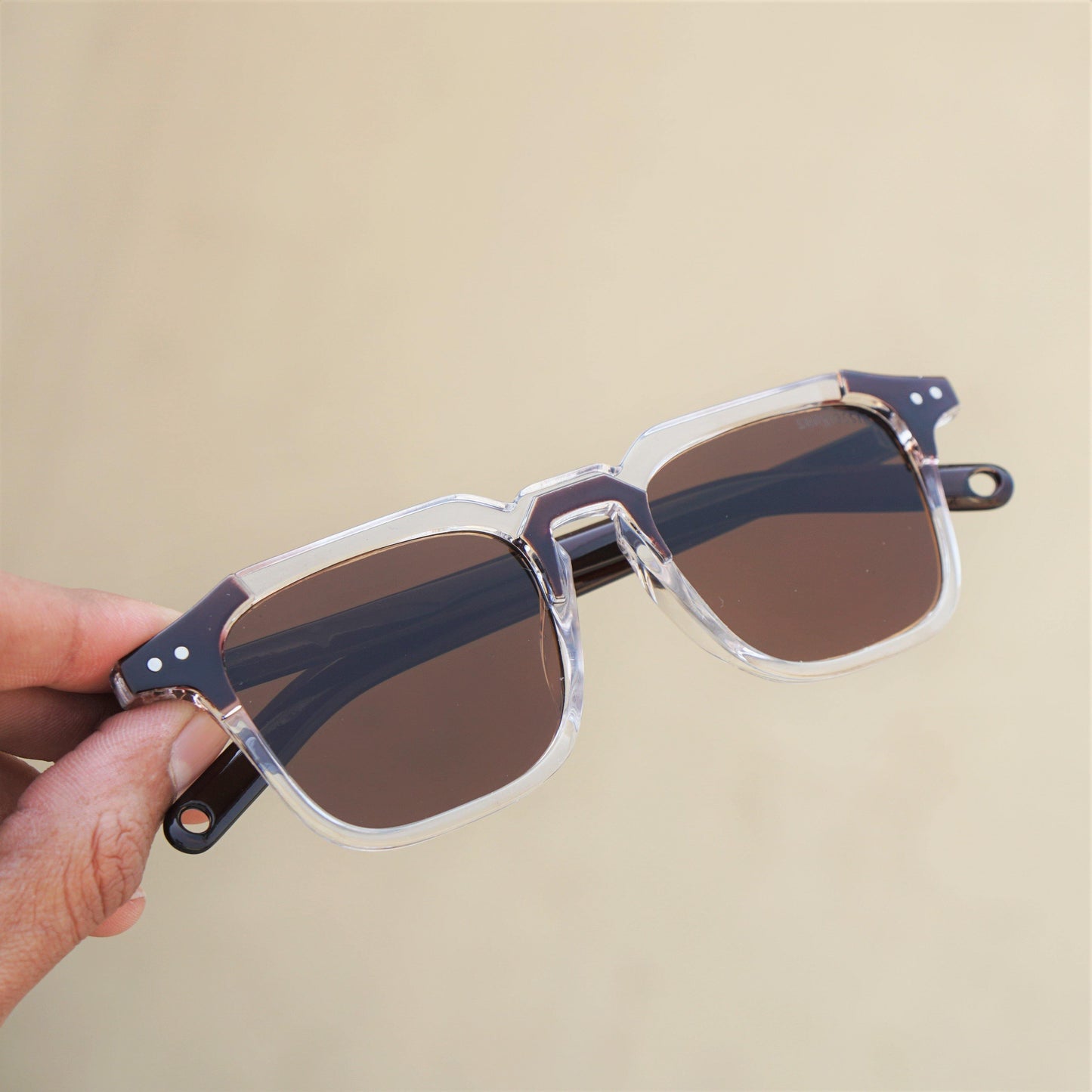 Kingsman Full Brown Square Sunglasses