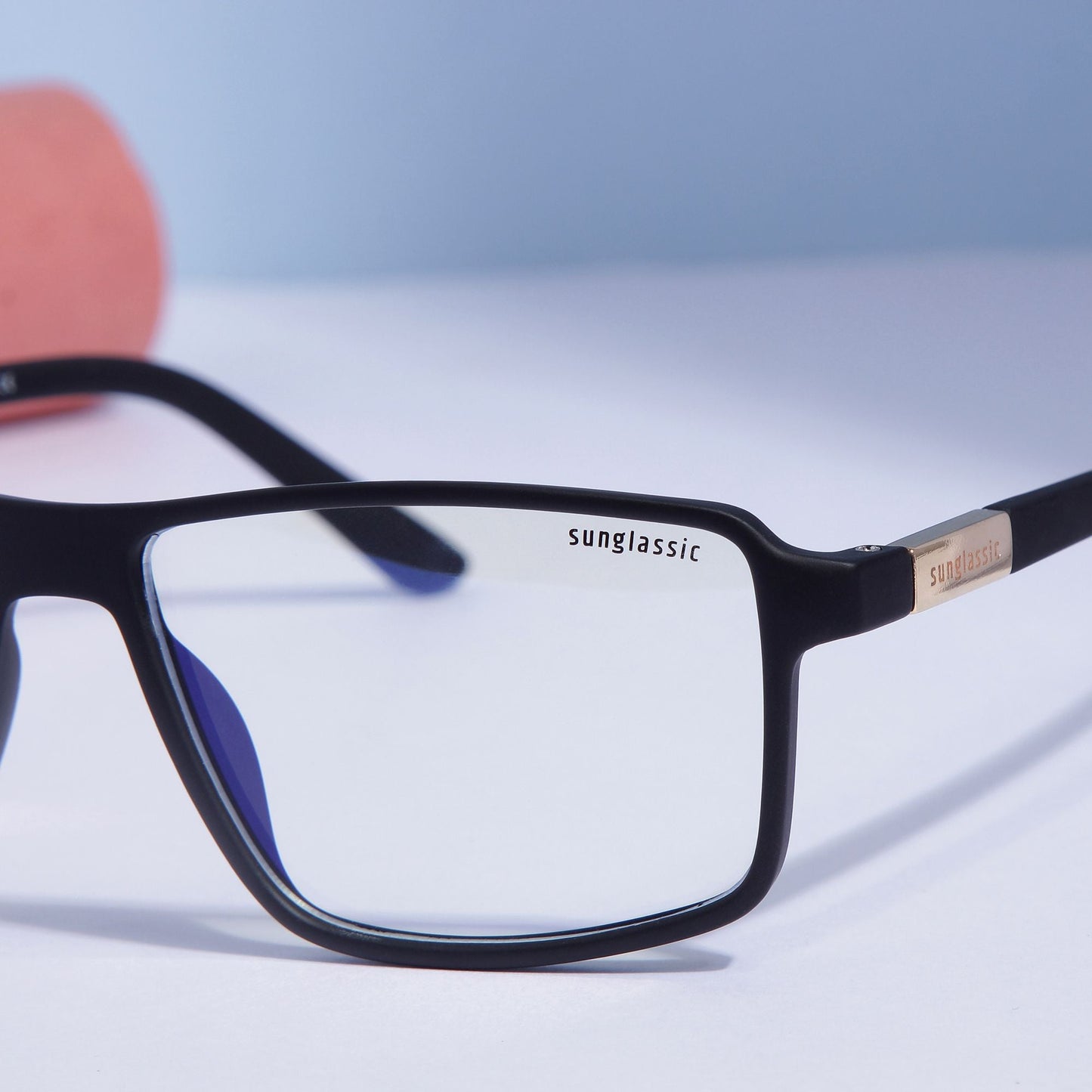 Moomin. Clear Anti-Blue Light Rectangle Sunglasses